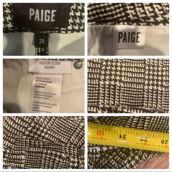 PAIGE Hoxton Ultra Skinny pants size 29
EXCellent Pre-owned Condition - Picture 2 of 13
